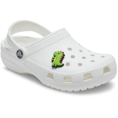 Green Dino Jibbitz Shoe Charm
