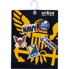 Armed Forces US Navy 5Pck Jibbitz Shoe Charm