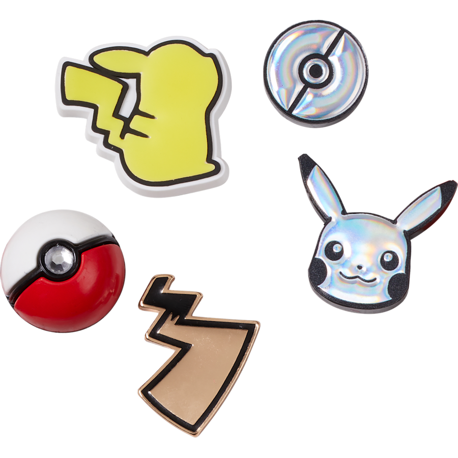 Elevated Pokemon 5 Pack Jibbitz Shoe Charm
