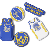 NBA Golden State Warriors 5 Pack Jibbitz™ charms