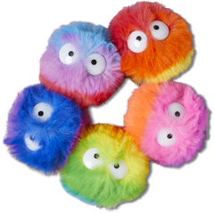 FuzzyPuffCharacters5Pack Jibbitz Shoe Charm