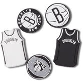 NBA Brooklyn Nets 5 Pack Jibbitz™ charms