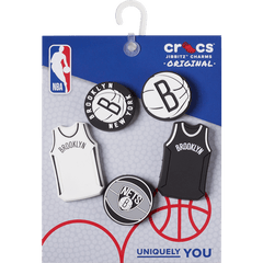 NBA Brooklyn Nets 5 Pack Jibbitz™ charms