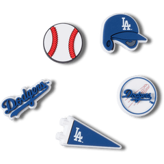 MLB Los Angeles Dodgers 5pck Jibbitz™ charms