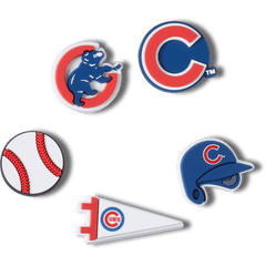 MLB Chicago Cubs 5pck Jibbitz™ charms