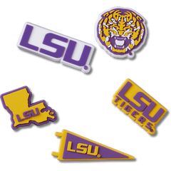LSU 5 Pack Jibbitz™ charms