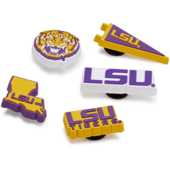 LSU 5 Pack Jibbitz™ charms