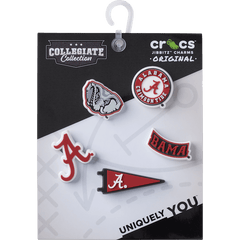 University of Alabama 5 Pack Jibbitz™ charms