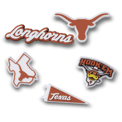 University of Texas 5 Pack Jibbitz™ charms