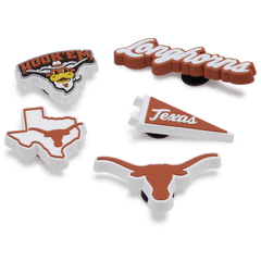 University of Texas 5 Pack Jibbitz™ charms