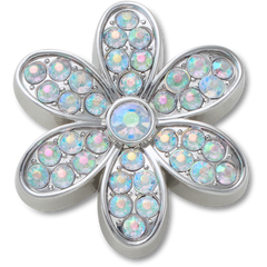 Silver Mnchrm Daisy 1 Jibbitz™ charms