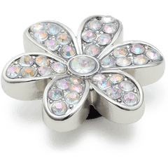 Silver Mnchrm Daisy 1 Jibbitz™ charms