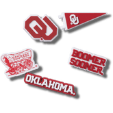Univ of Oklahoma 5 Pack Jibbitz™ charms