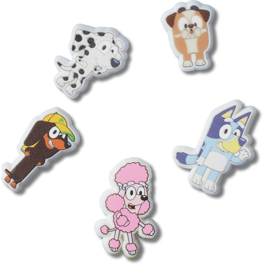 Bluey 5Pack Jibbitz™ charms