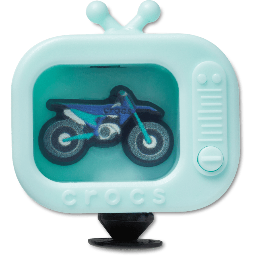 Motorcycle TV Flashlight Jibbitz™ charms