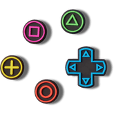 Game Controller 5 Pack Jibbitz™ charms