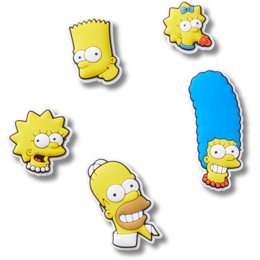 The Simpsons 5 Pack Jibbitz™ charms