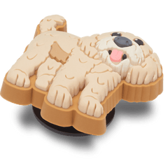 b'Golden Doodle Puppy Jibbitz Shoe Charm'