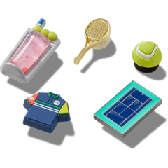 Day at The Tennis Court 5 Pack Jibbitz™ charms