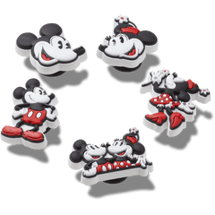 Mickey and Minnie PVC 5 Pack Jibbitz™ charms