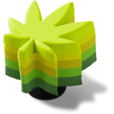 Stacked Hemp Leaf Jibbitz™ charms