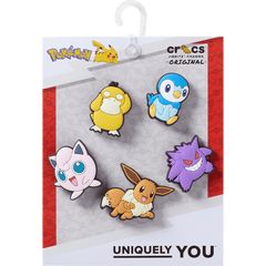 Pokemon Assrtd 5 Pck Jibbitz™ charms