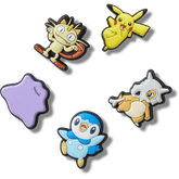 Pokemon Variety 5 Pck Jibbitz™ charms