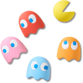 Pacman II 5 Pack Jibbitz™ charms