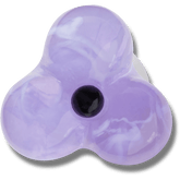 Expressive Floral Purple Jibbitz™ charms