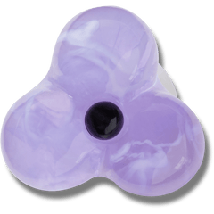 Expressive Floral Purple Jibbitz™ charms