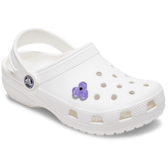 Expressive Floral Purple Jibbitz™ charms