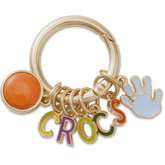 Crafted Crocs Ring Keychain Jibbitz™ charms