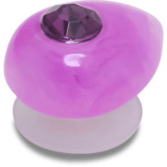 Amethyst February Birthstone Collection Jibbitz™ charms
