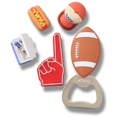Tailgate 5 Pack Jibbitz™ charms