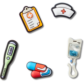 Healthcare 5 Pack Jibbitz™ charms