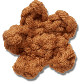 Crafted Crochet Brown Star Jibbitz™ charms