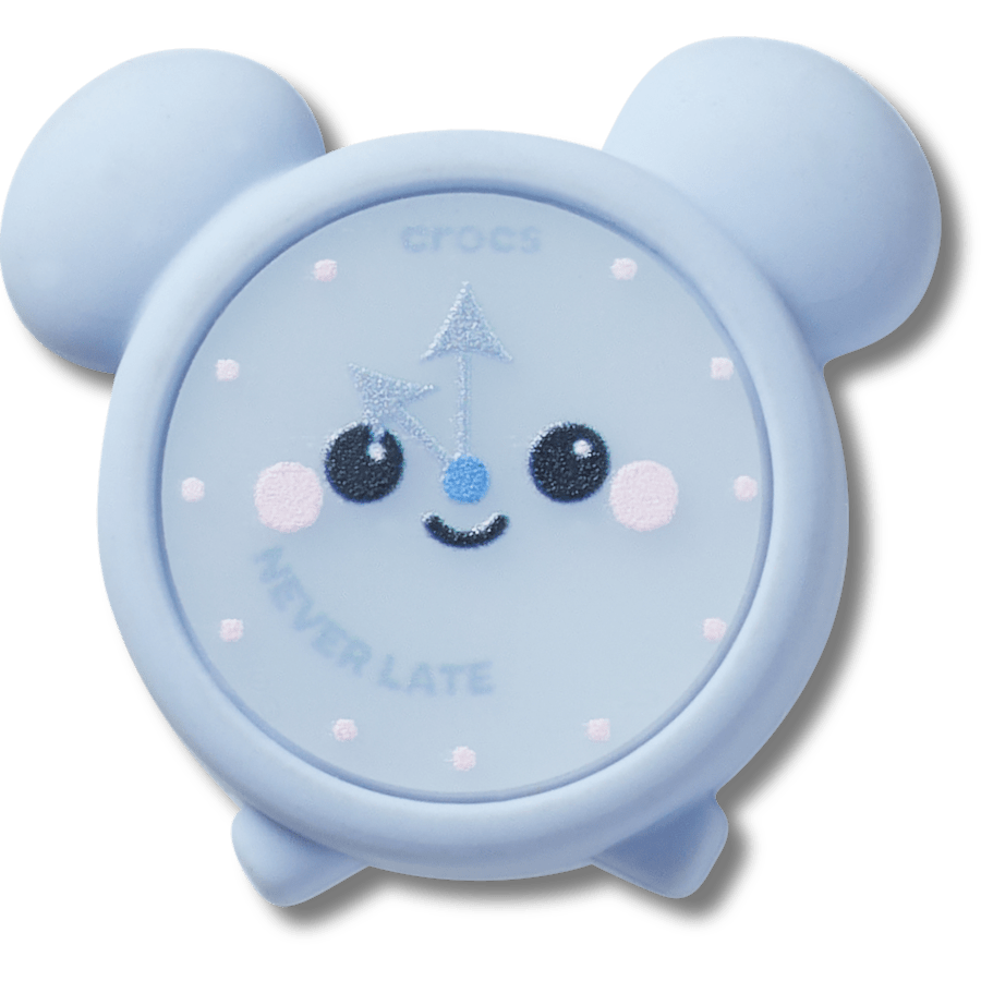 Never Late Clock Jibbitz™ charms
