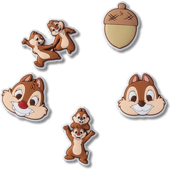 Disney Chip n Dale 5 Pack Jibbitz™ charms