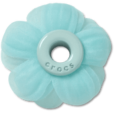 Blue Chiffon Grommet Jibbitz™ charms