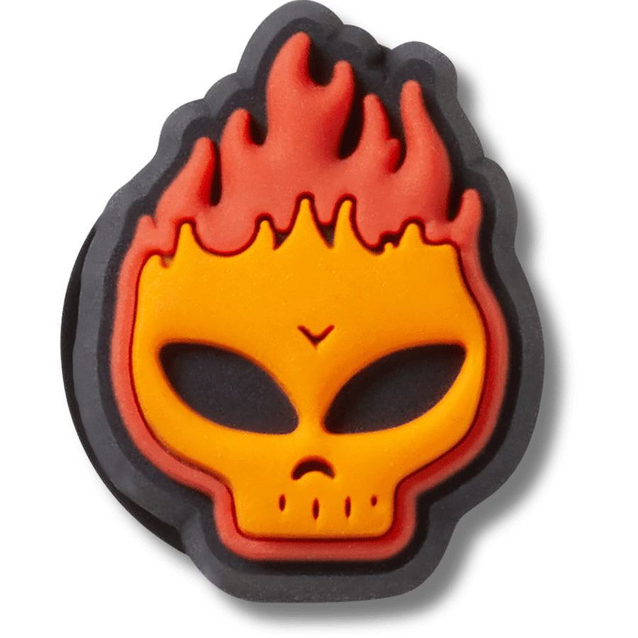 Flaming Skull Jibbitz™ charms