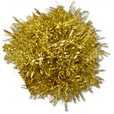 Gold Tinsel Pom Jibbitz™ charms