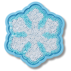 Sequin Snowflake Jibbitz™ charms