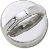 Silver Interchangeable Stud Jibbitz™ charms