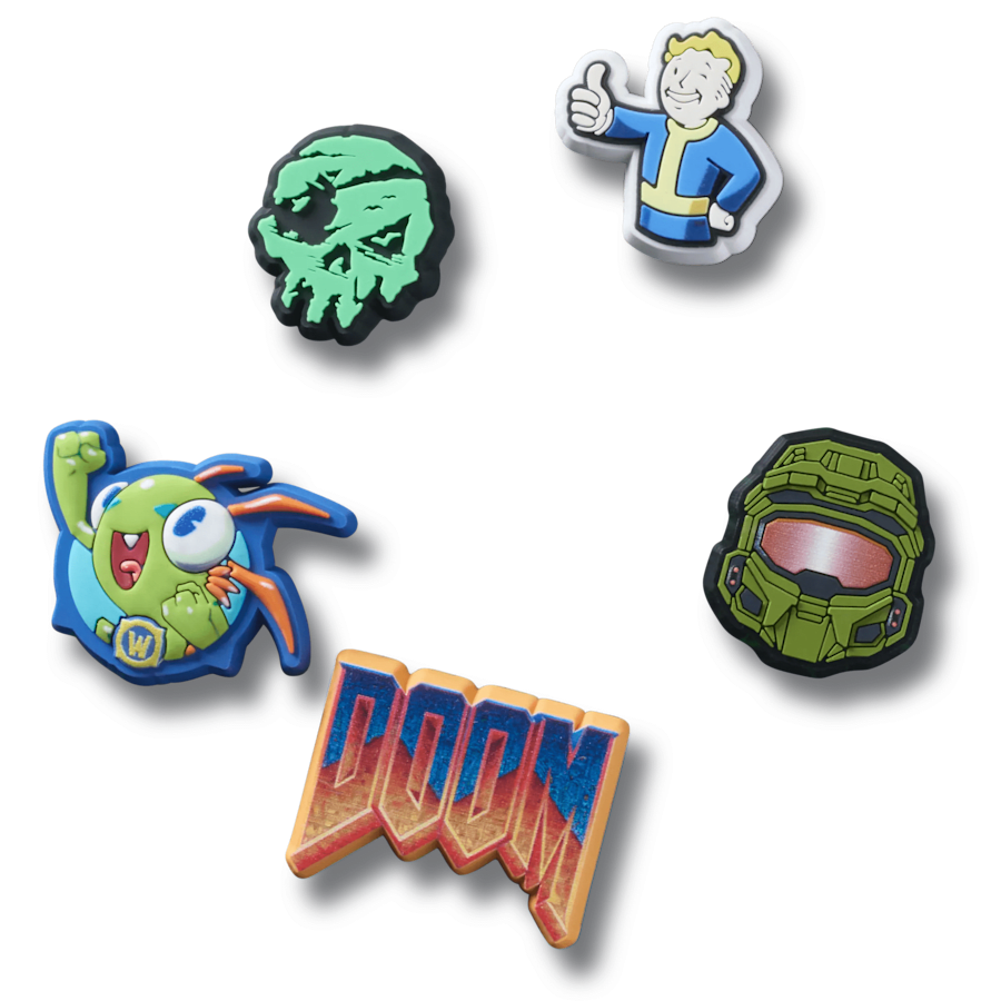 Xbox 5 Pack Jibbitz Charms Jibbitz Shoe Charm