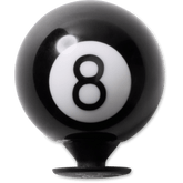 3D Pool Eight Ball Jibbitz™ charms