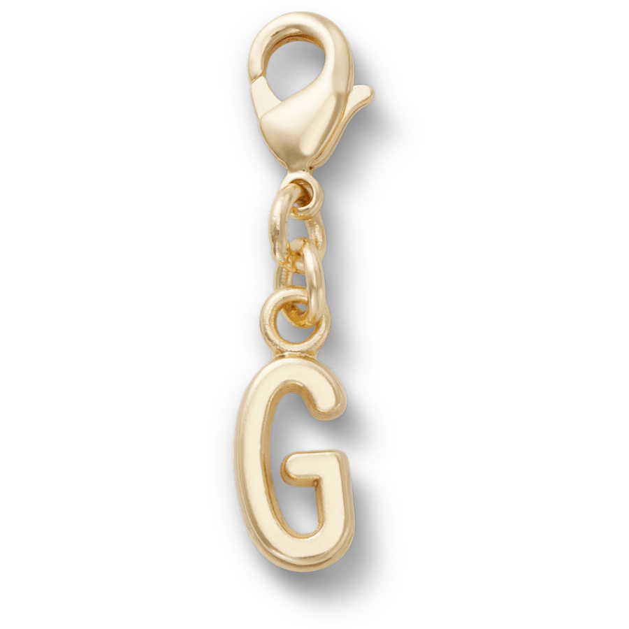 Gold Letter G Charm Jibbitz™ charms
