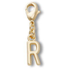 Gold Letter R Charm Jibbitz™ charms
