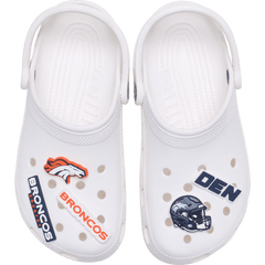 NFL Denver Broncos 5 Pack Jibbitz Shoe Charm
