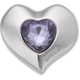 SilverandPurple SMT Gem Heart Jibbitz™ charms
