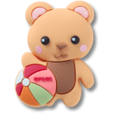 Cutie Beach Bear Jibbitz™ charms